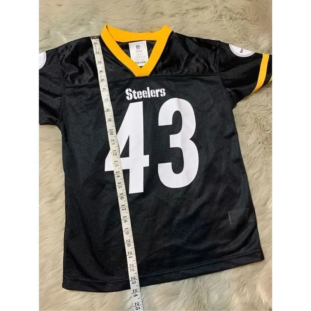 NFL Kids Pittsburgh Steelers 43 football jersey Polamalu Youth Medium